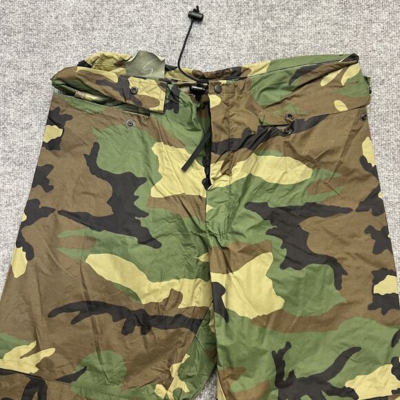 ORC Industries Improved Rainsuit Pants Mens Small Camo Rain Trousers Made in USA - Picture 2 of 11